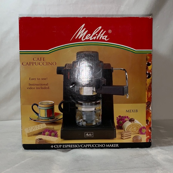 Kitchen Melitta Mex1b Espressocappuccino Machine Mex1b New Poshmark